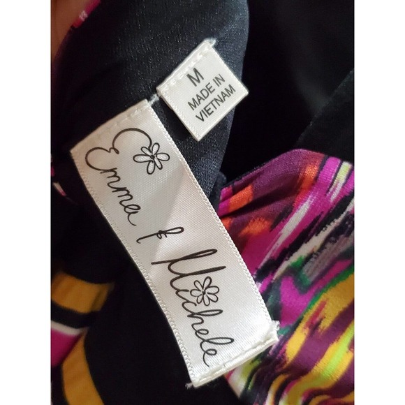 Emma & Michelle Women's Multicolor Halter Neck Sleeveless Long Maxi Dress Size M - Picture 5 of 10